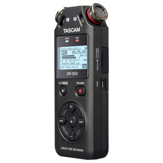 Thiết Bị Thu Âm Tascam DR-05X Stereo Handheld Audio Recorder - Việt Music