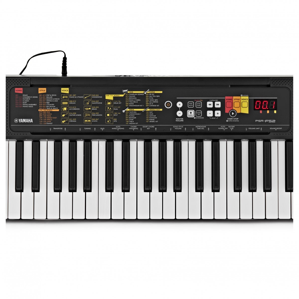 Đàn Organ Yamaha PSR-F52 - Việt Music