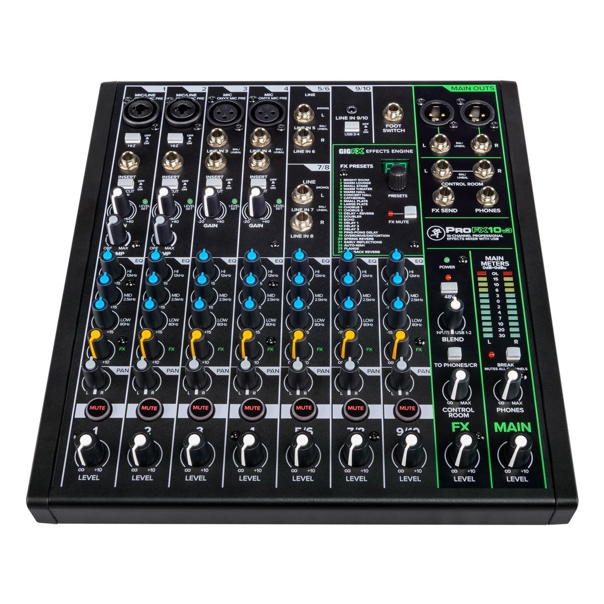 Mixer Mackie ProFX10v3 - Việt Music