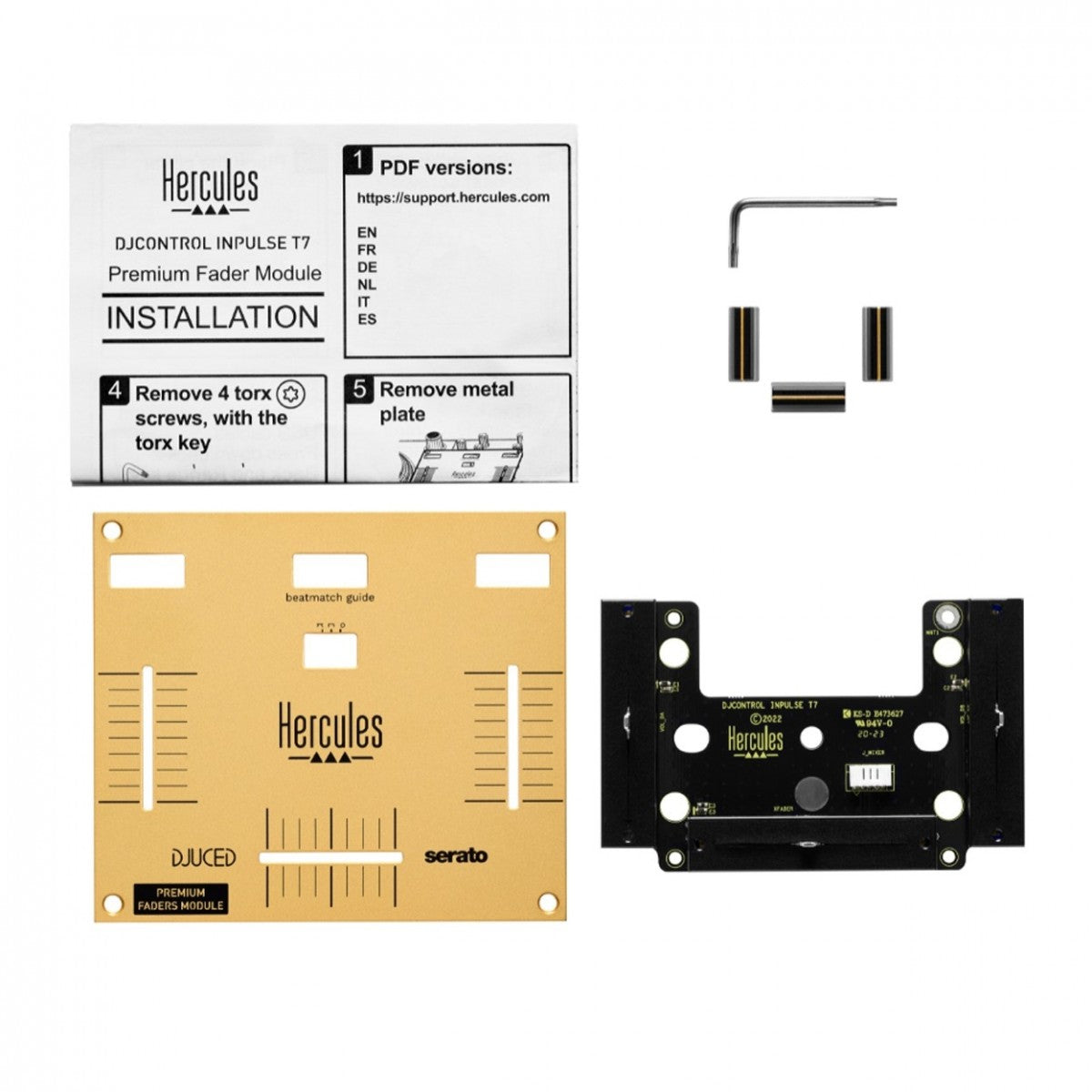 Bộ Điều Khiển Hercules DJ DJControl Inpulse T7 Premium Fader - Việt Music