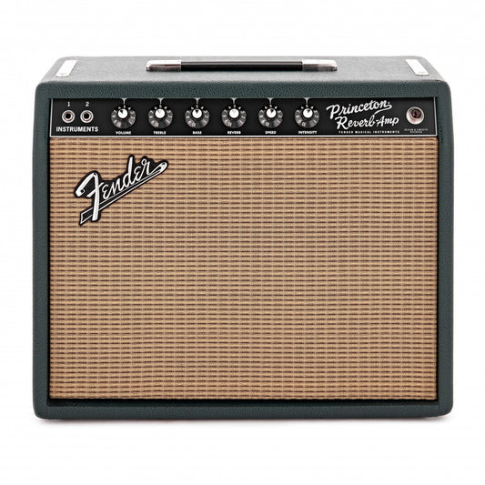 Amplifier Fender FSR 65 Princeton Reverb, British Racing Green, Combo 12W - Việt Music