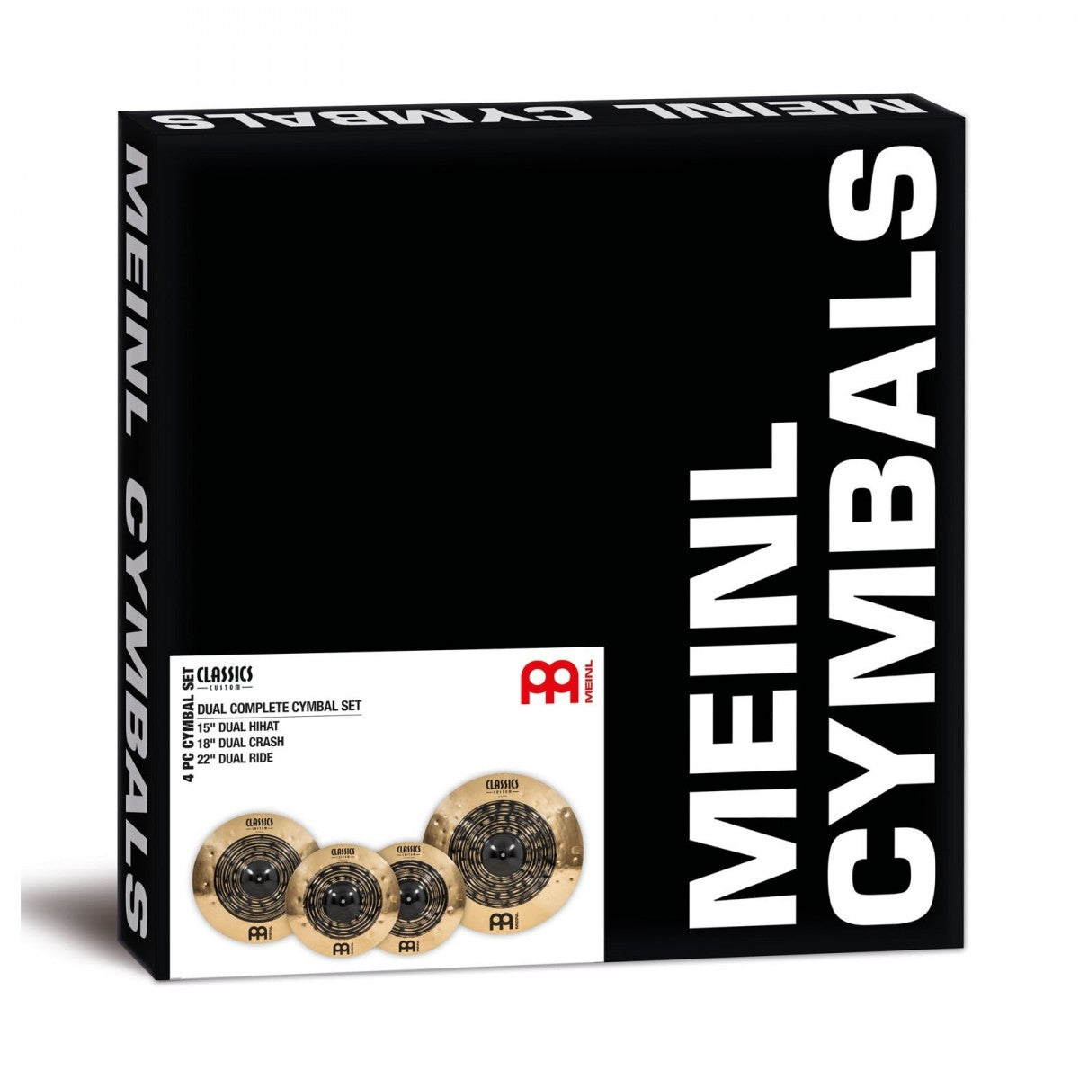 Bộ Cymbal Meinl Classics Custom Dual Complete Cymbal Set - CCDU-CS1 - Việt Music