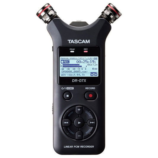 Thiết Bị Thu Âm Tascam DR-07X Stereo Handheld Audio Recorder - Việt Music