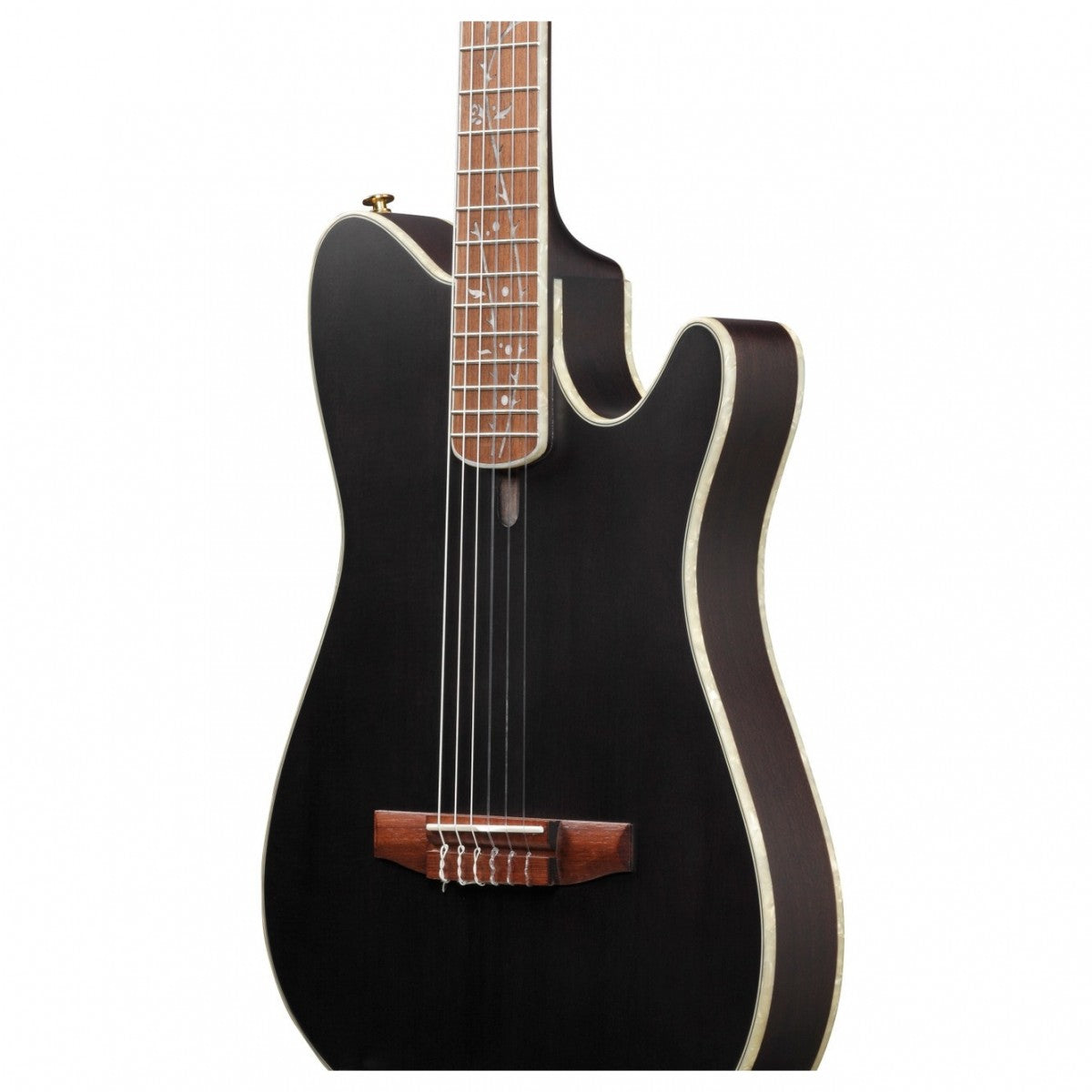 Đàn Guitar Classic Ibanez TOD10N Tim Henson Signature, Transparent Black Flat - Việt Music