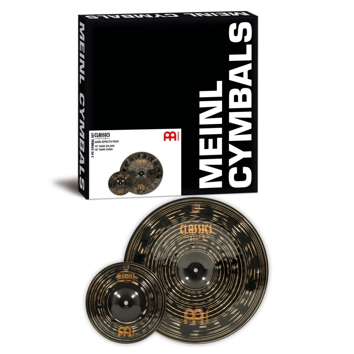 Bộ Cymbal Meinl Classics Custom Dark Effects Pack - CCD-CS3 - Việt Music