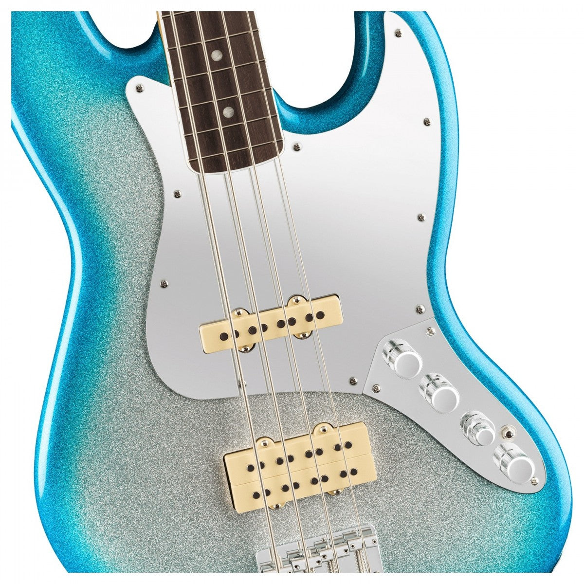 Đàn Guitar Bass Fender Limited Player Plus x Blu DeTiger Jazz Bass HS, Rosewood Finegerboard, Sky Burst Sparkl - 4 Strings - Việt Music