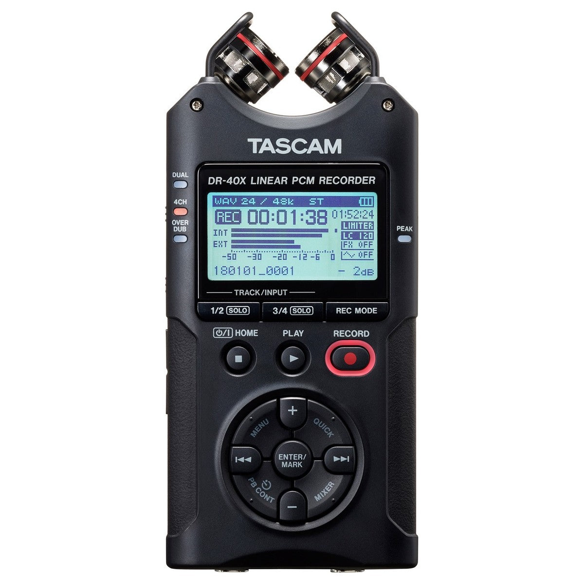 Thiết Bị Ghi Âm Tascam DR-40X 4-Channel - Việt Music