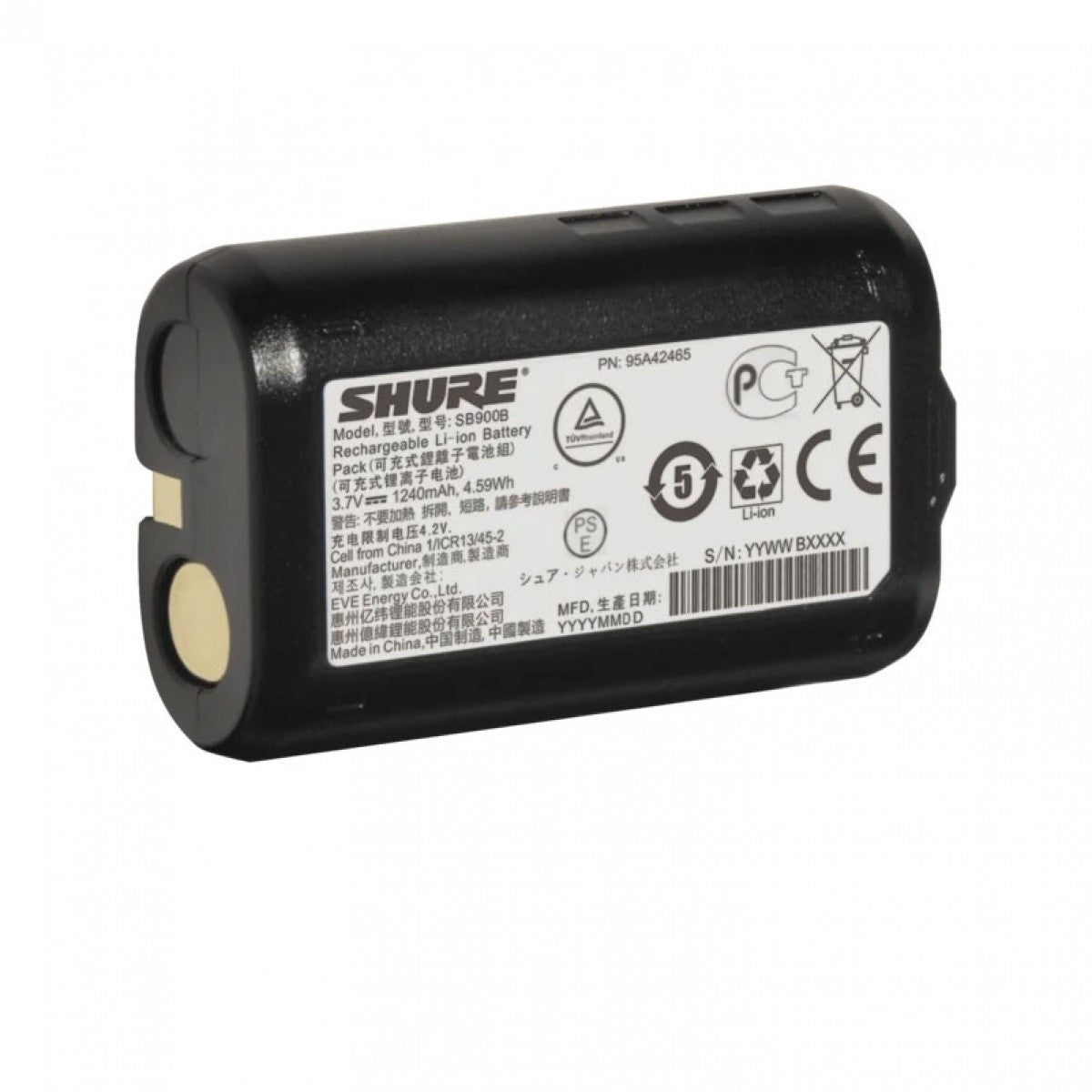 Pin Sạc Shure SB900B Rechargeable Lithium-ion Battery Pack - Việt Music