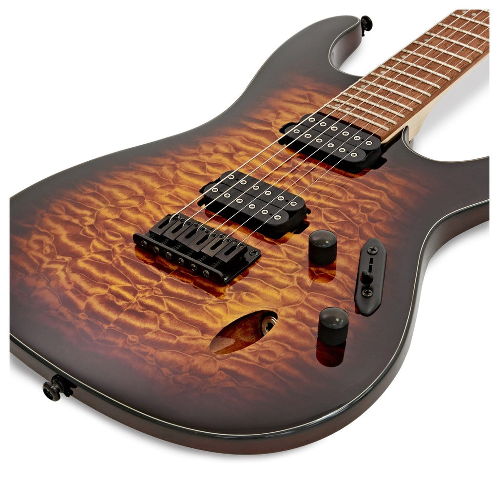 Đàn Guitar Điện Ibanez S621QM - S Standard HH, Rosewood Fingerboard, Dragon Eye Burst