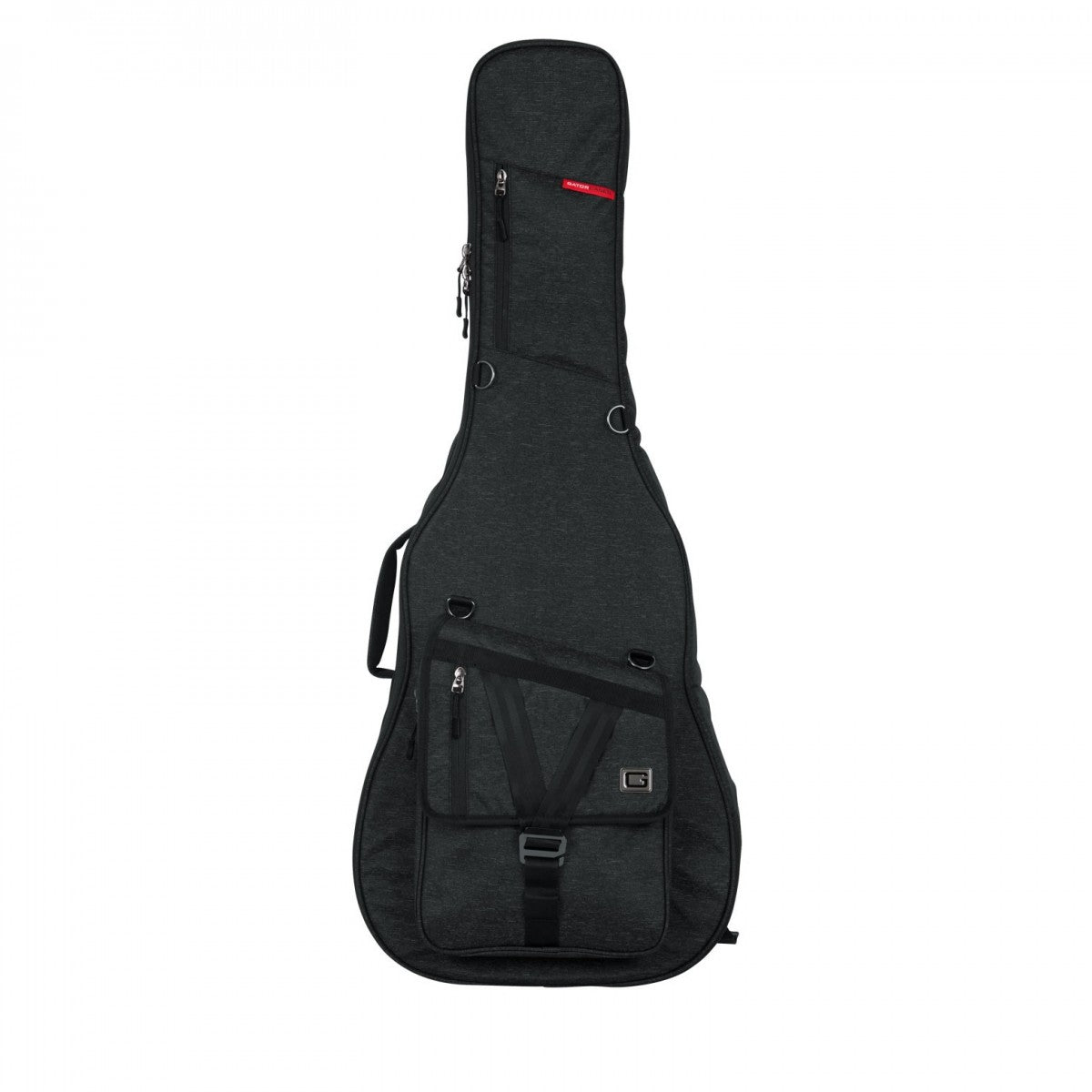 Bao Đàn Guitar Acoustic Gator GT-ACOUSTIC-BLK Transit Gig Bag, Charcoal Black - Việt Music