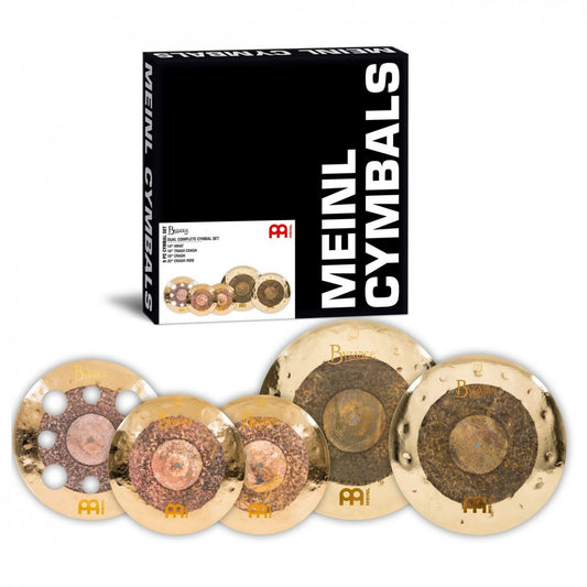 Bộ Cymbal Meinl Byzance Dual Complete Cymbal Set - B14161820DU - Việt Music