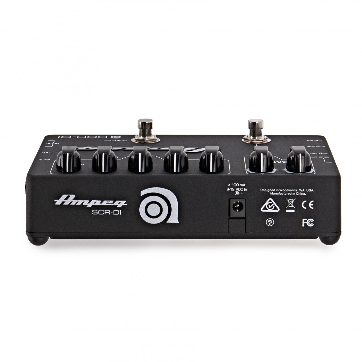 Pedal Guitar Ampeg SCR-DI Bass DI With Scrambler Overdrive - Việt Music