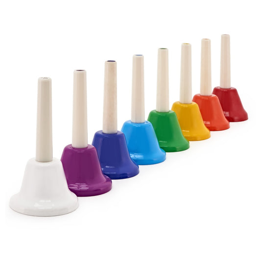 Boomwhackers Tuned 7-Note Expanded Range Chroma-Notes Hand Bells - Việt Music