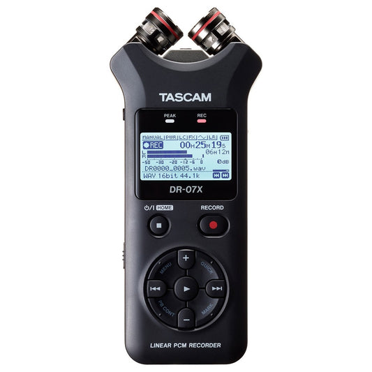 Thiết Bị Thu Âm Tascam DR-07X Stereo Handheld Audio Recorder - Việt Music