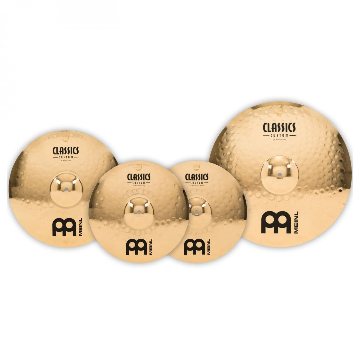 Bộ Cymbal Meinl Classics Custom Brilliant Complete Cymbal Set - CC-CS1 - Việt Music