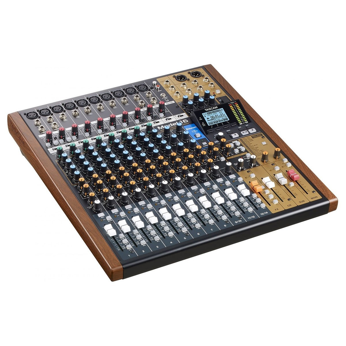 TASCAM mixwell Portable CD-DJ1♡E16 Mixer Tascam Model 16
