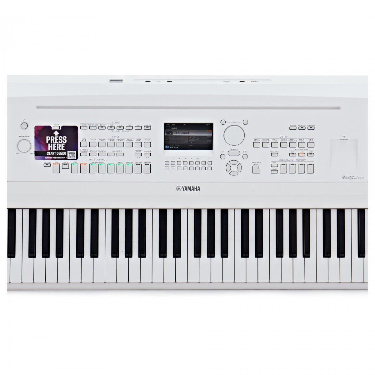 Đàn Piano Điện Yamaha DGX-670 - Portable Grand - Việt Music