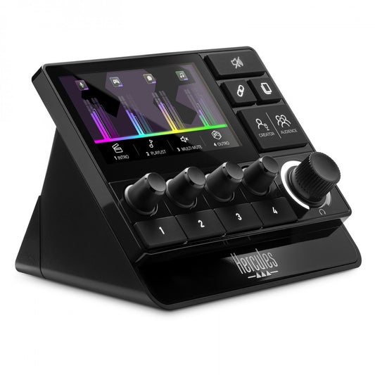 Mixer Hercules Stream 200 XLR 8-track Audio Controller - Việt Music