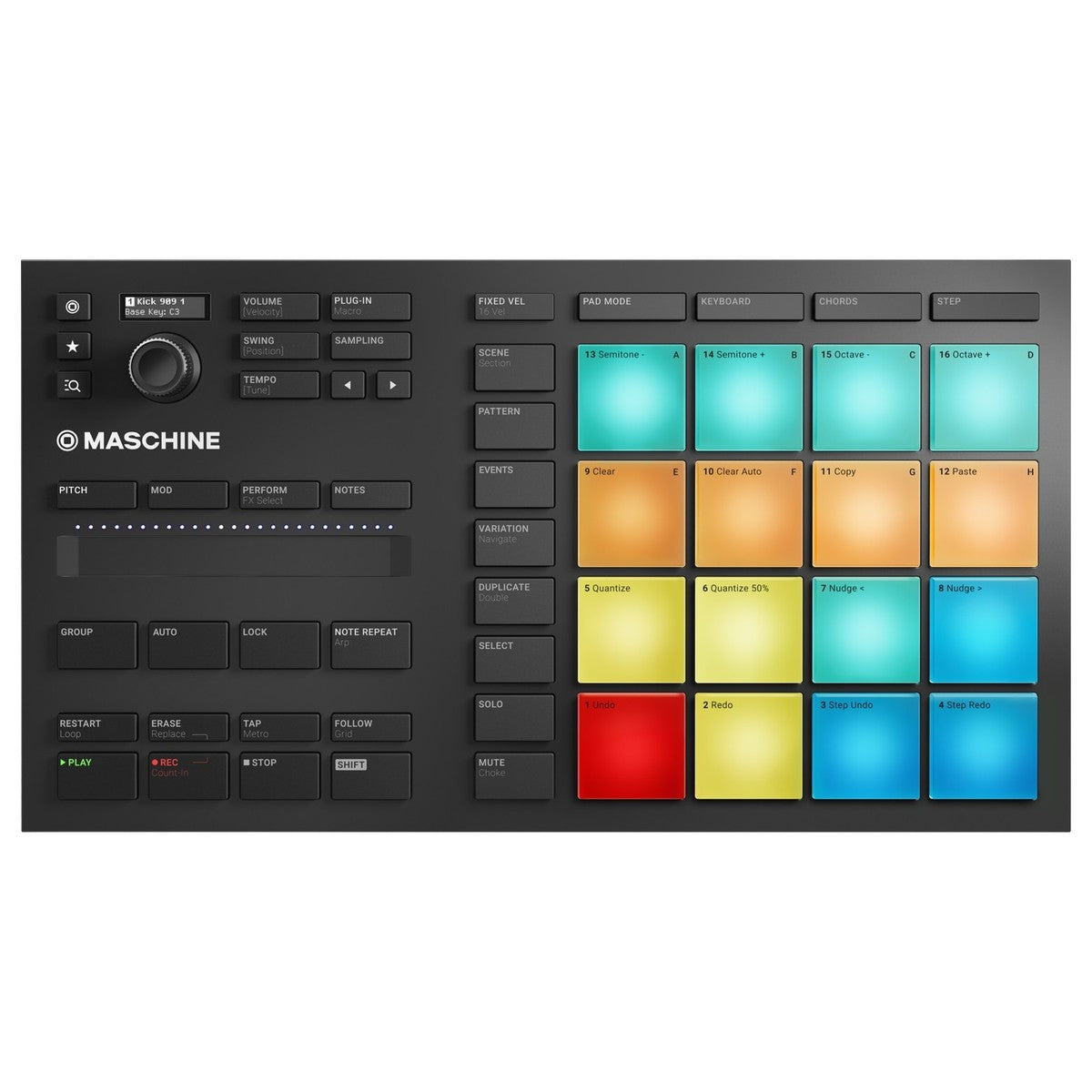 MIDI Pad Controller Native Instruments Maschine Mikro MK3 - Việt Music