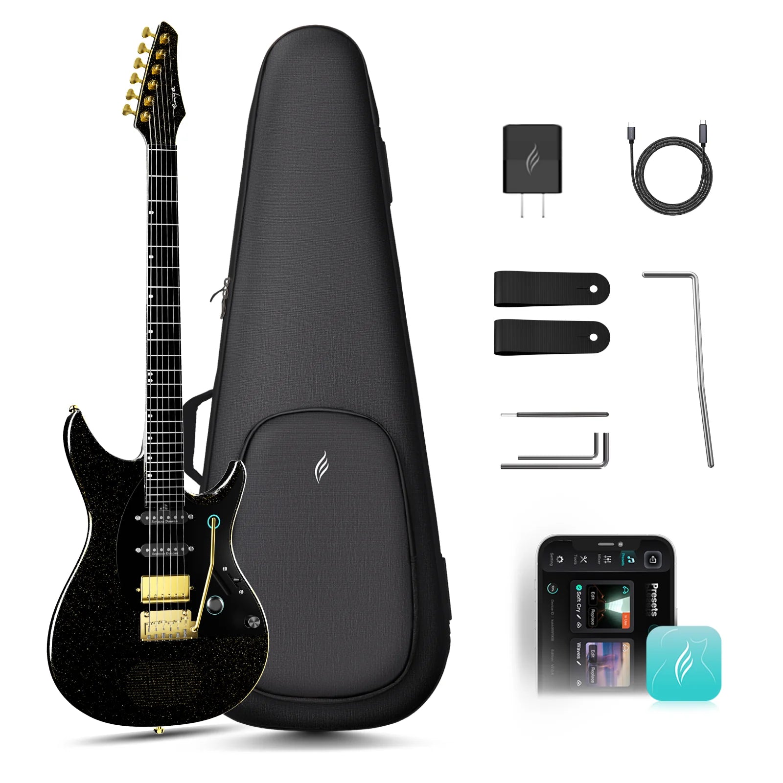 Đàn Guitar Điện Enya Inspire Pro SD - Pickups Seymour Duncan - Việt Music