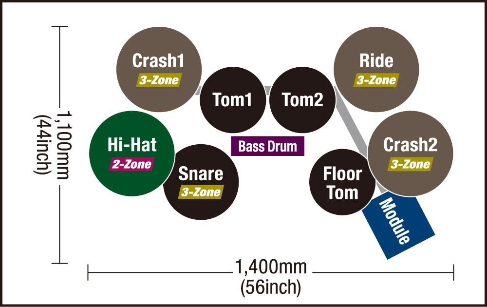 Trống Điện Yamaha DTX6K3-X