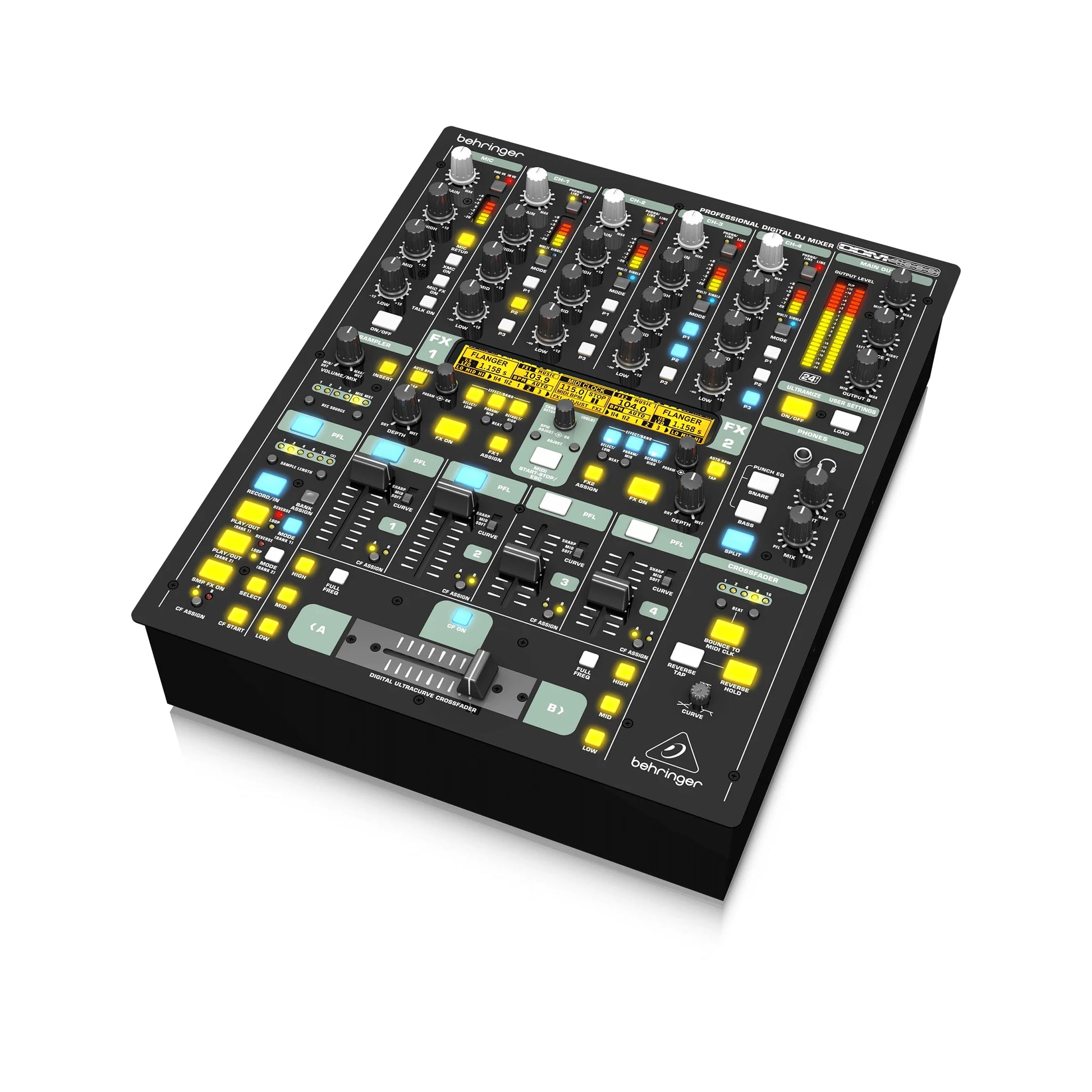 Mixer Behringer DDM4000 5-Channel Digital DJ - Việt Music