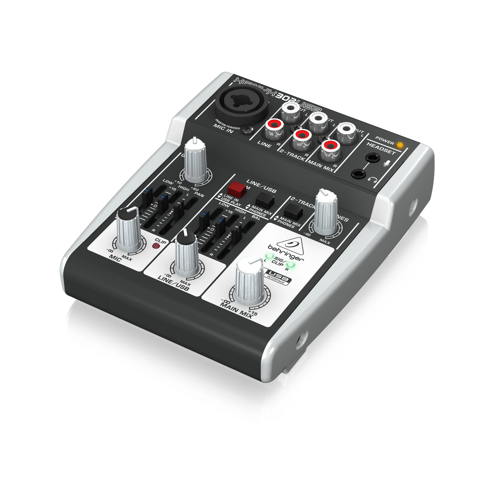 Mixer Behringer XENYX 302USB 3-Channel - Việt Music