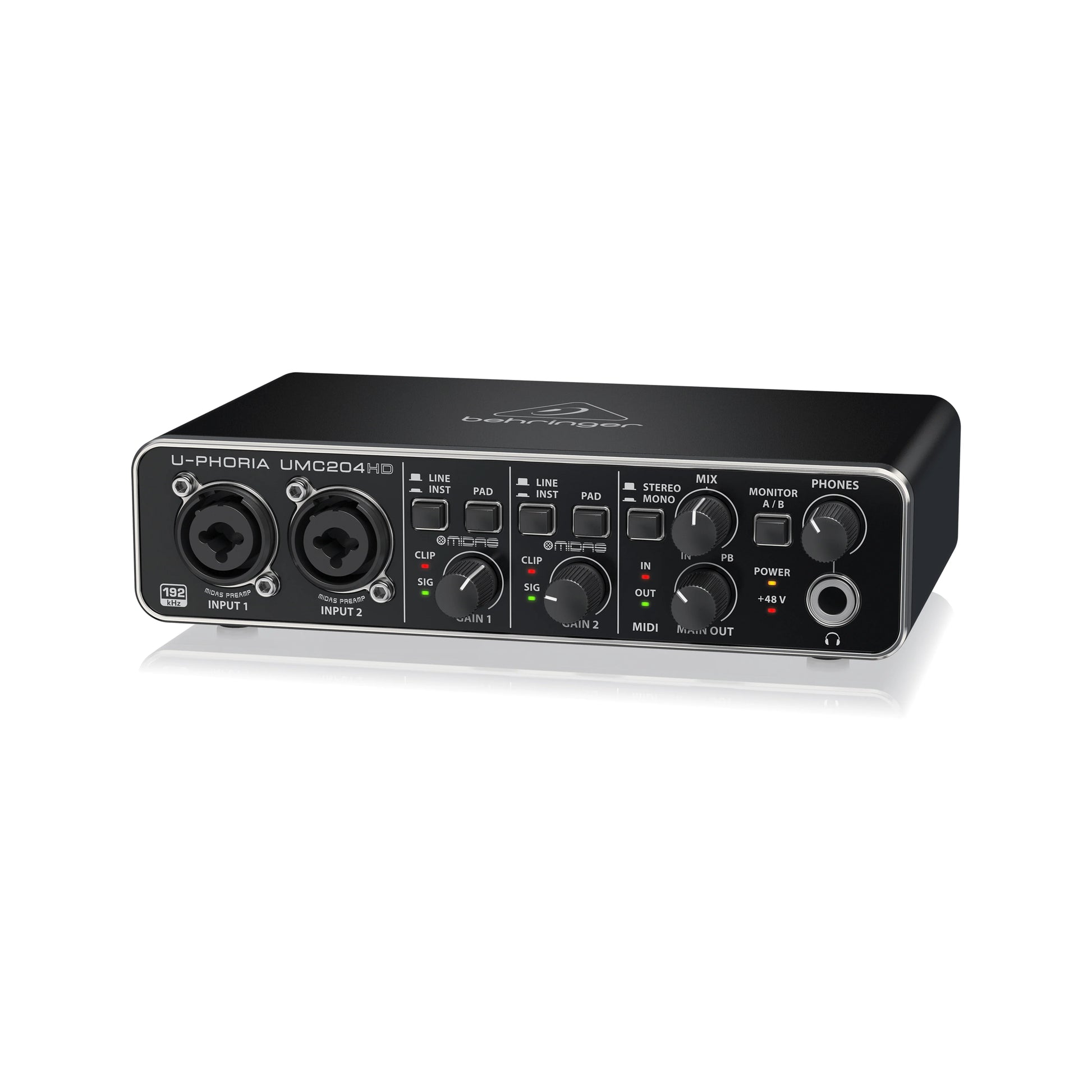 Audio Interface Behringer U-Phoria UMC204HD USB - Việt Music