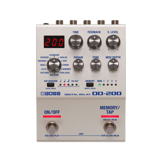 Pedal Guitar Boss DD-200 Digital Delay - Việt Music