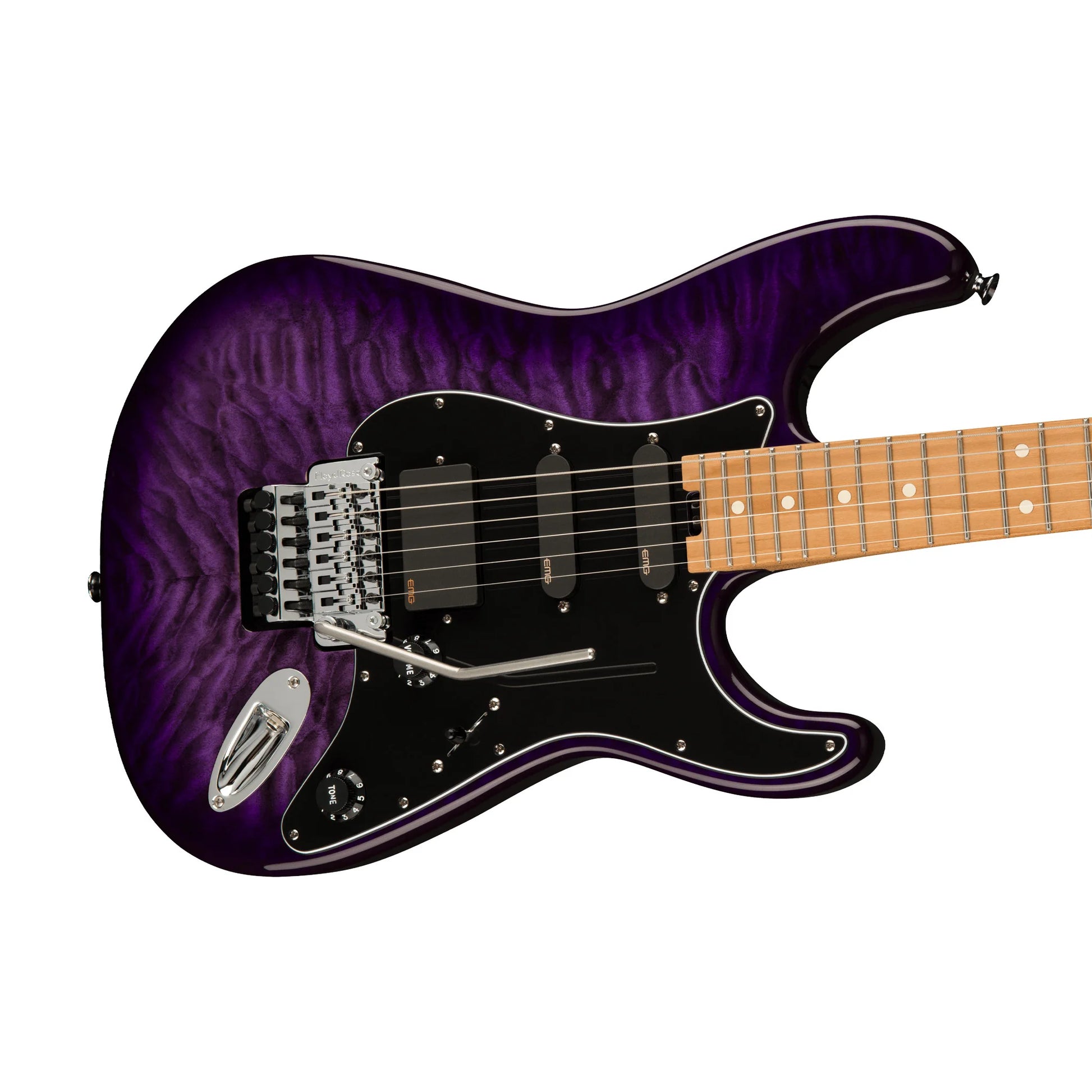 Đàn Guitar Điện Charvel Marco Sfogli Signature Pro-Mod So-Cal Style 1 HSS, Maple Fingerboar, Transparent Purple Burst - Việt Music
