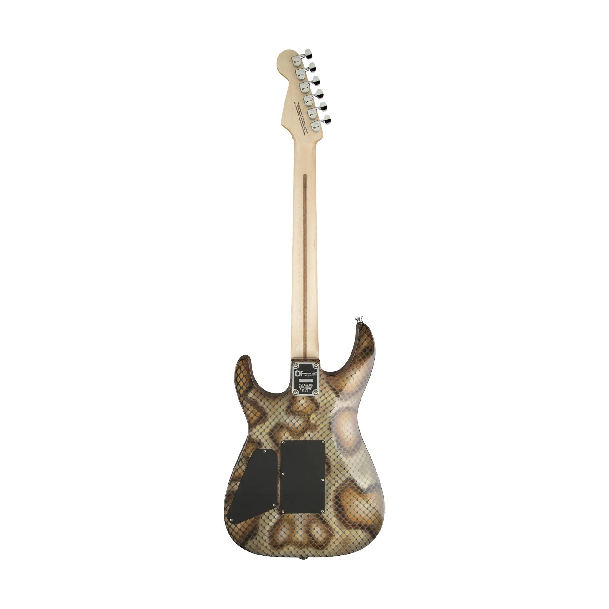 Đàn Guitar Điện Charvel Warren DeMartini USA Signature Pro-Mod Snake HS, Maple Fingerboard, Snake Skin - Việt Music
