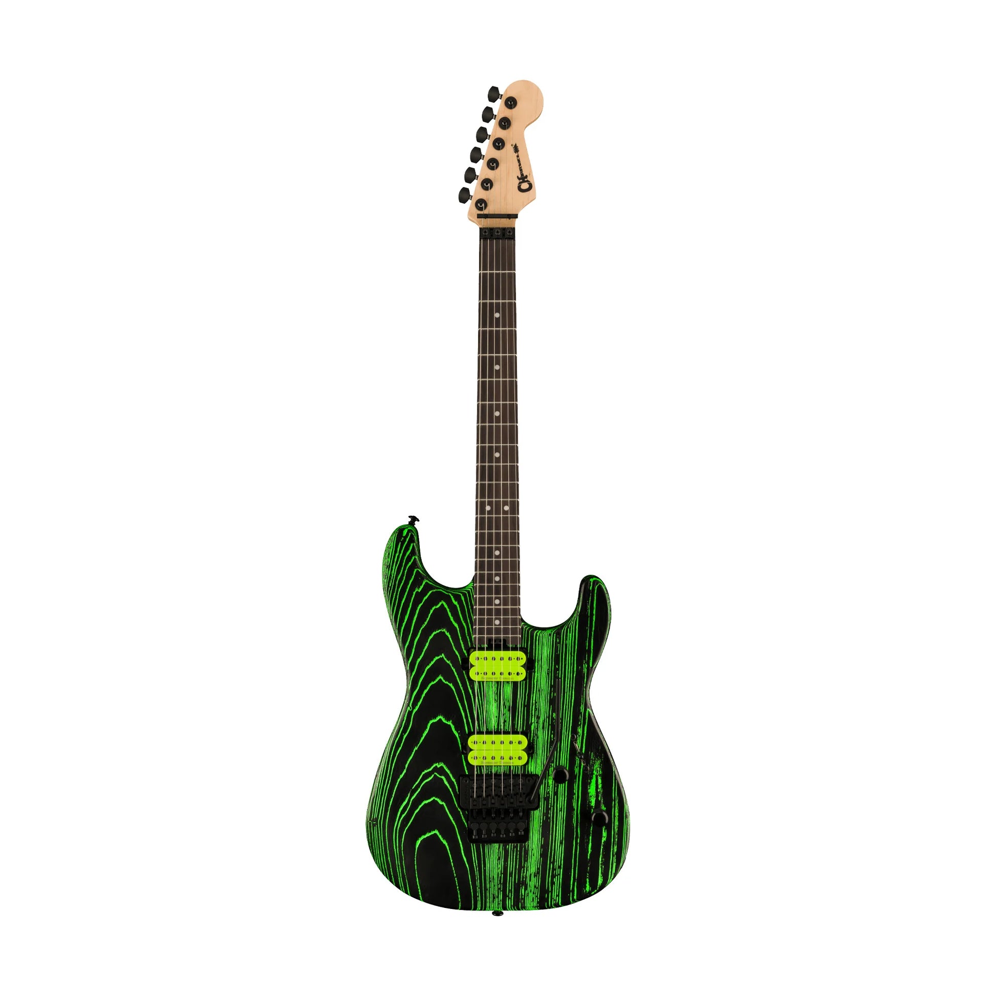 Đàn Guitar Điện Charvel Pro-Mod San Dimas Style 1 FR E Ash HH, Ebony Fingerboard, Green Glow - Việt Music