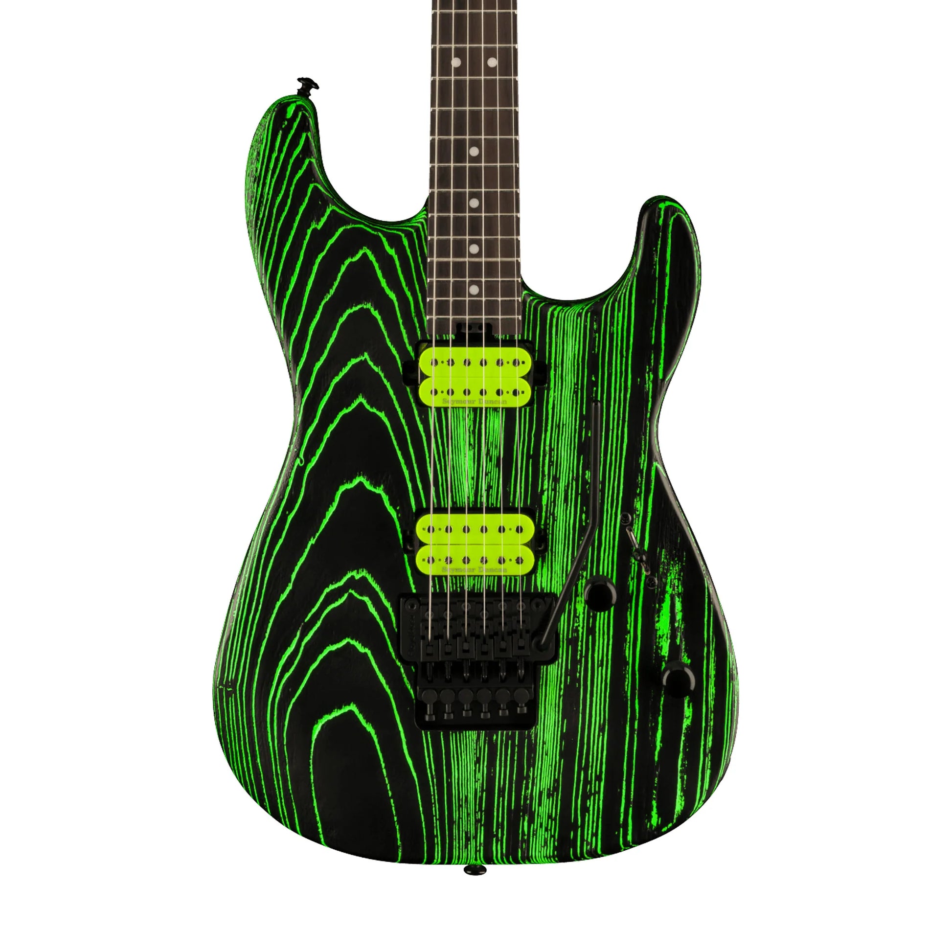 Đàn Guitar Điện Charvel Pro-Mod San Dimas Style 1 FR E Ash HH, Ebony Fingerboard, Green Glow - Việt Music