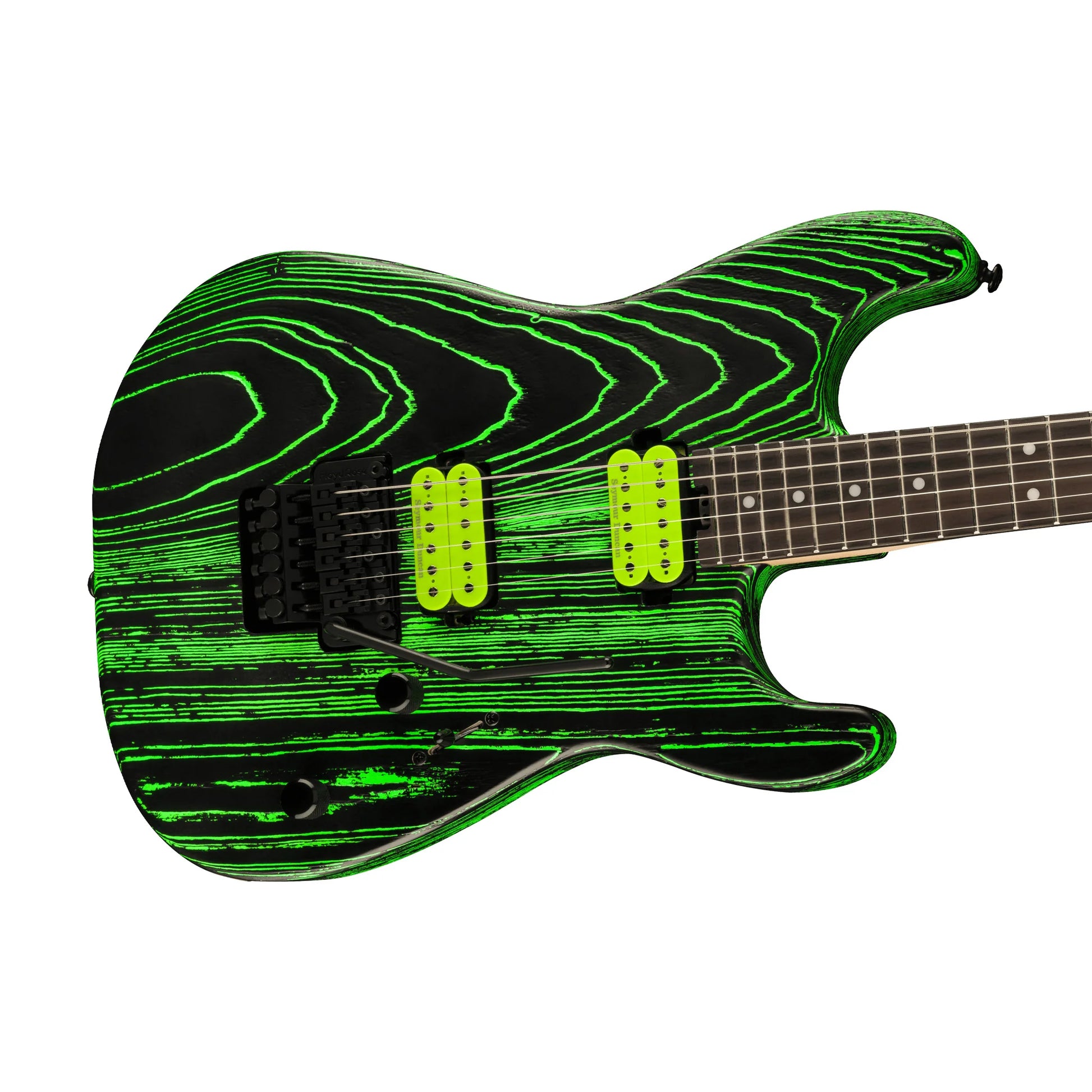 Đàn Guitar Điện Charvel Pro-Mod San Dimas Style 1 FR E Ash HH, Ebony Fingerboard, Green Glow - Việt Music