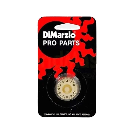 Núm Chỉnh Đàn Guitar Điện DiMarzio DM-2100CR Speed, Creme (0-10) - Việt Music
