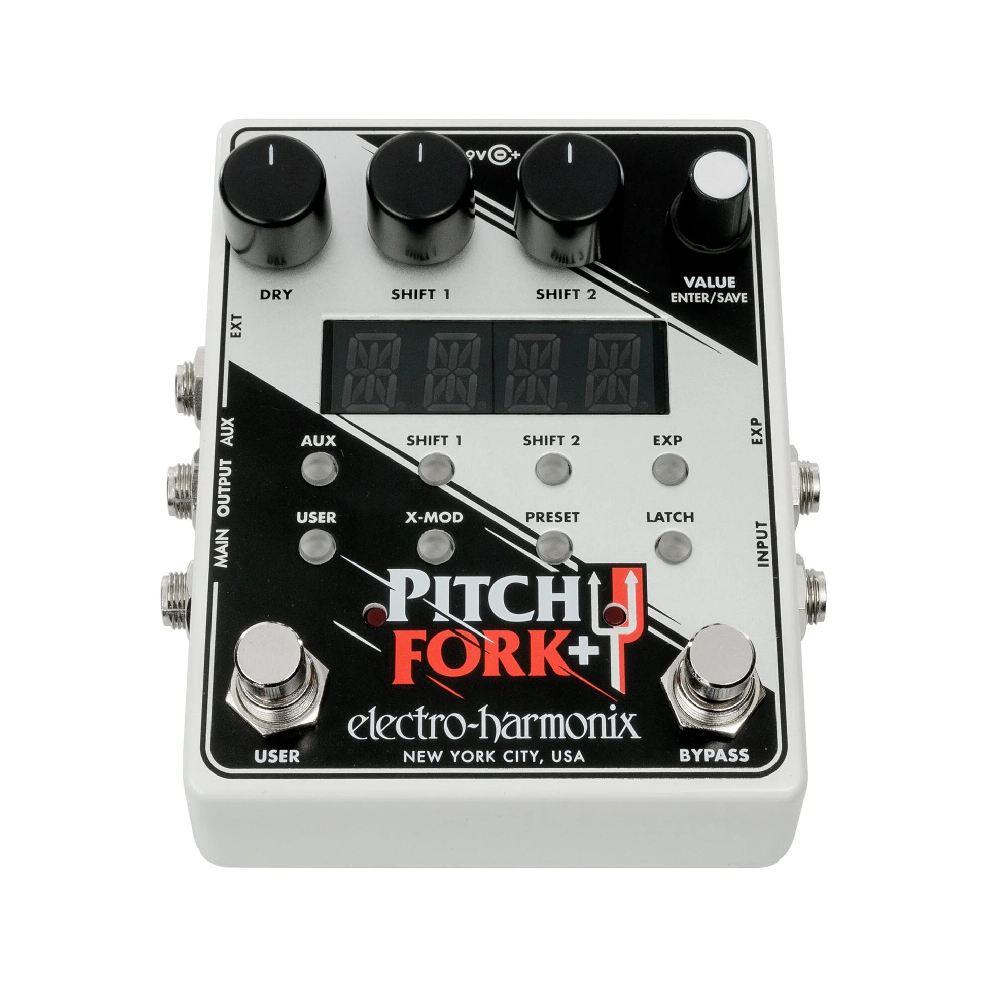 Pedal Guitar Electro-Harmonix Pitch Fork+ Polyphonic Pitch Shifter/Harmony - Việt Music