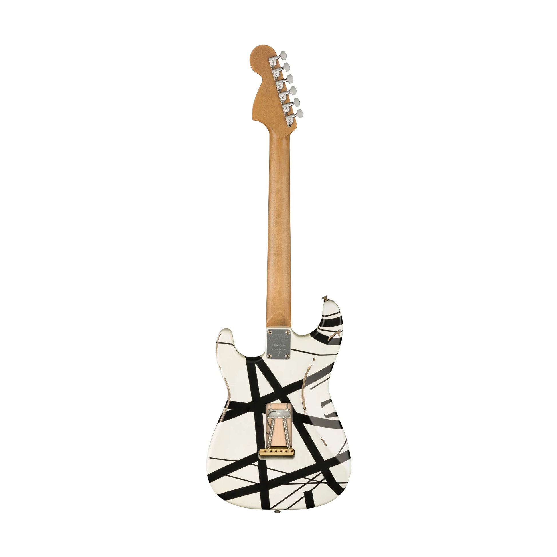 Đàn Guitar Điện EVH Striped Series 78 Eruption H, Maple Fingerboard, Black/White - Việt Music