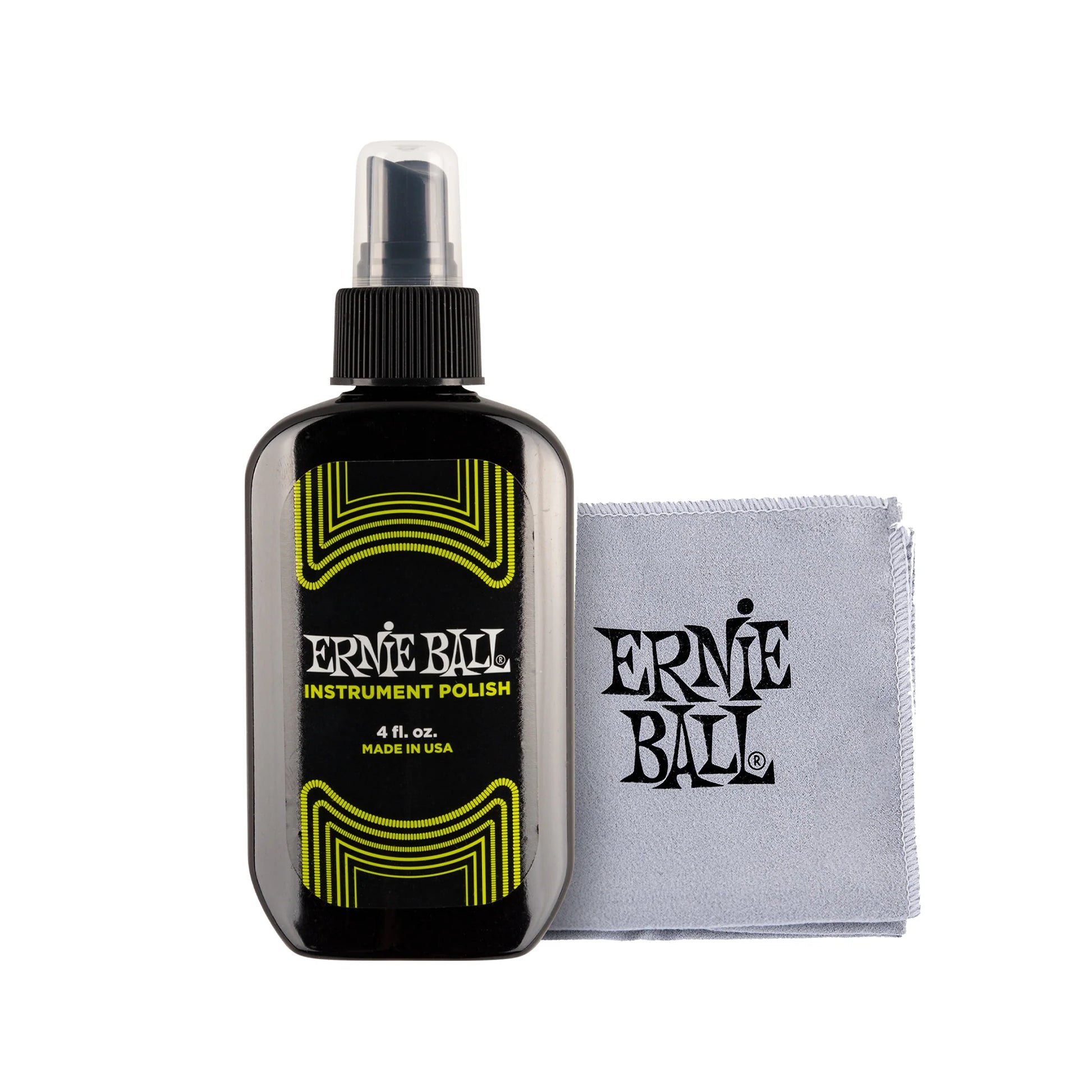 Dung Dịch Vệ Sinh Ernie Ball Polish With Cloth, 4oz - Việt Music