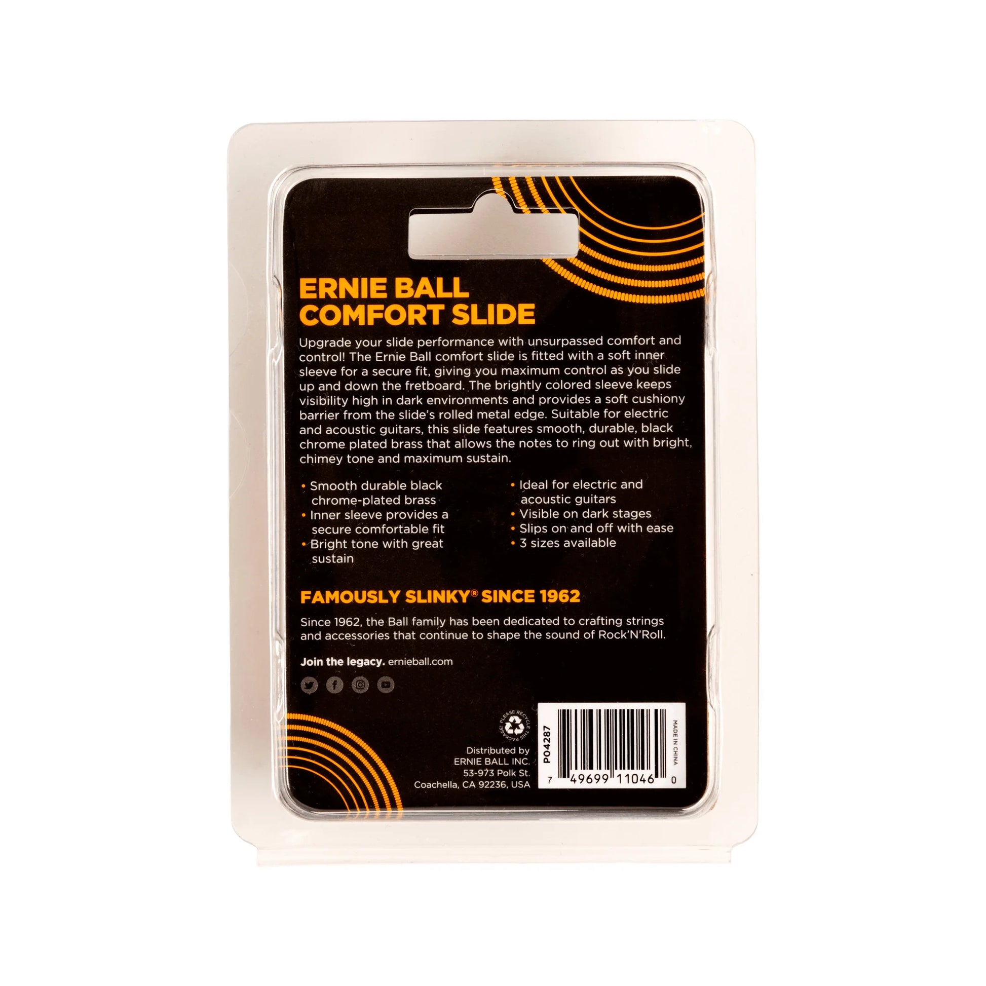 Ống Slide Ernie Ball Small Comfort Guitar - Việt Music