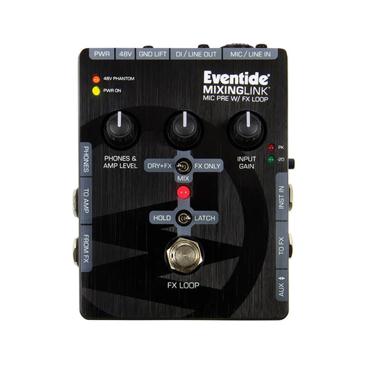 Pedal Guitar Eventide Mixing Link Mic Preamp with FX Loop - Việt Music