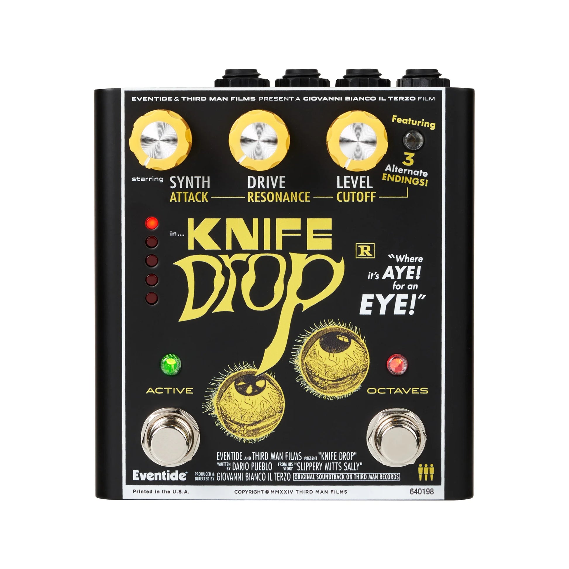 Pedal Guitar Eventide Knife Drop Fuzz Octave - Việt Music