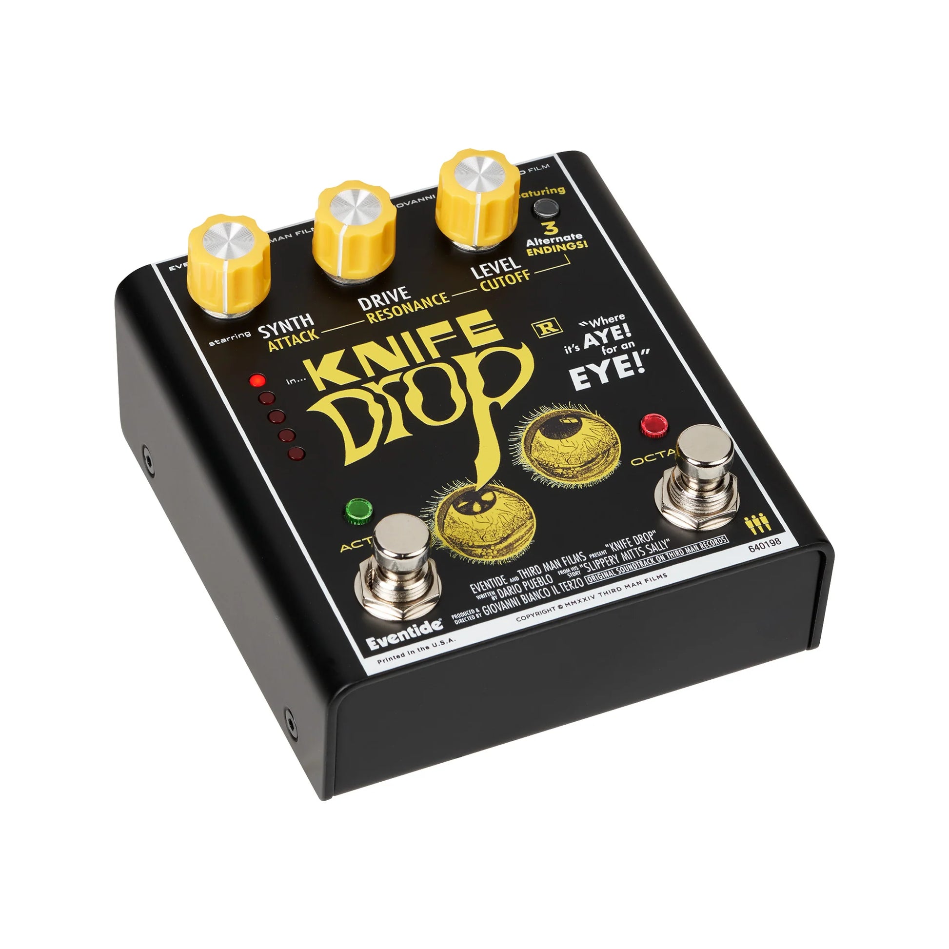 Pedal Guitar Eventide Knife Drop Fuzz Octave - Việt Music