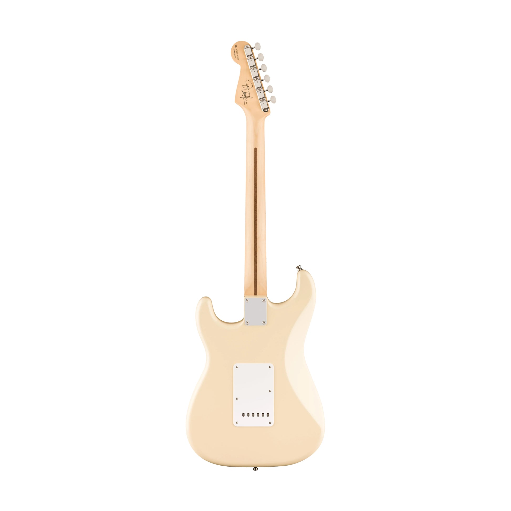 Đàn Guitar Điện Fender Artist Jimmie Vaughan Tex-Mex Stratocaster SSS, Maple Fingerboard, Olympic White - Việt Music