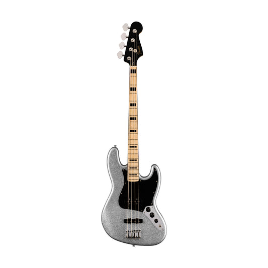 Đàn Guitar Bass Fender Limited Edition Artist Mikey Way Jazz Bass SS, Maple Fingerboard, Silver Sparkle - Việt Music