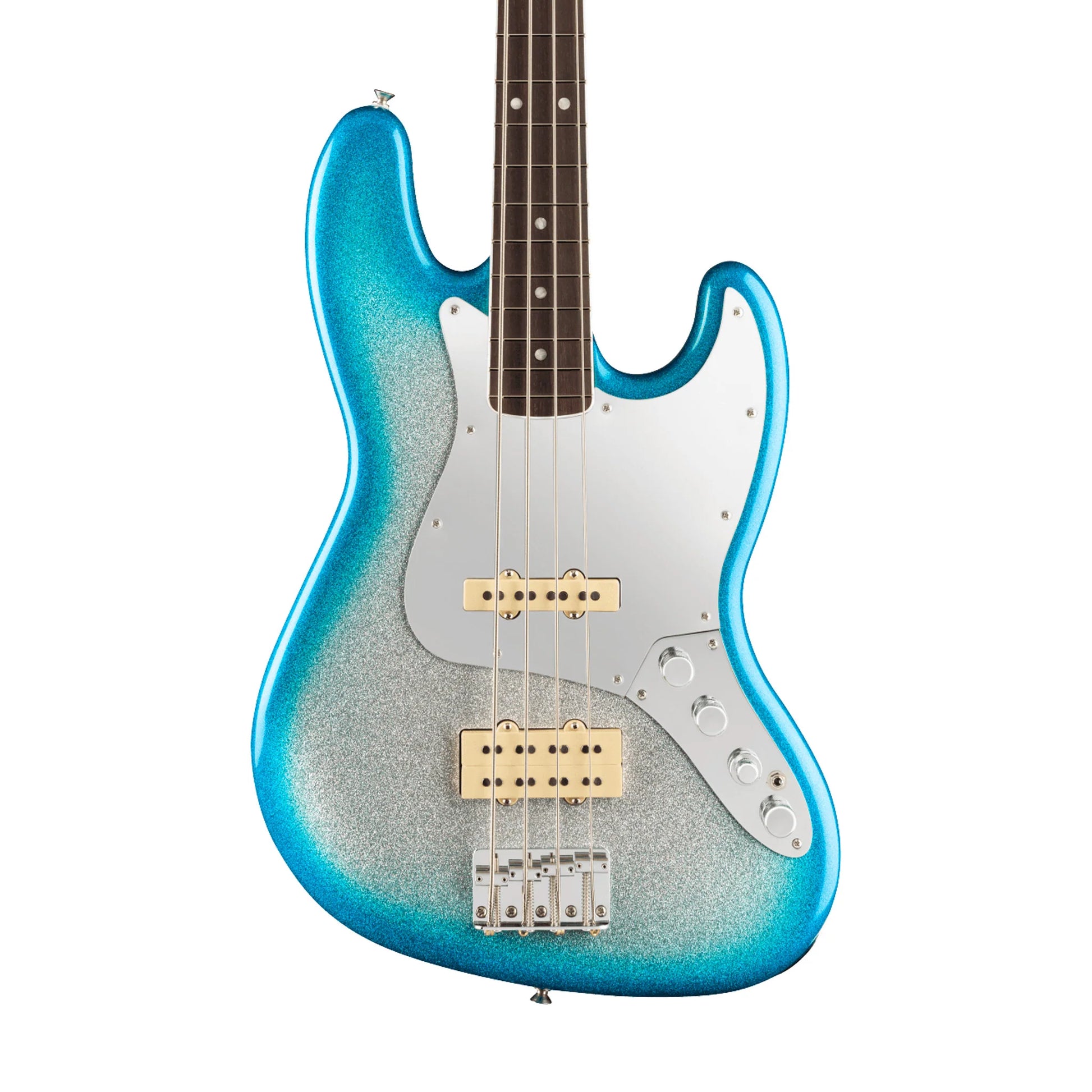 Đàn Guitar Bass Fender Artist Limited Player Plus x Blu DeTiger Jazz Bass HS, Rosewood Finegerboard, Sky Burst Sparkl - 4 Strings - Việt Music