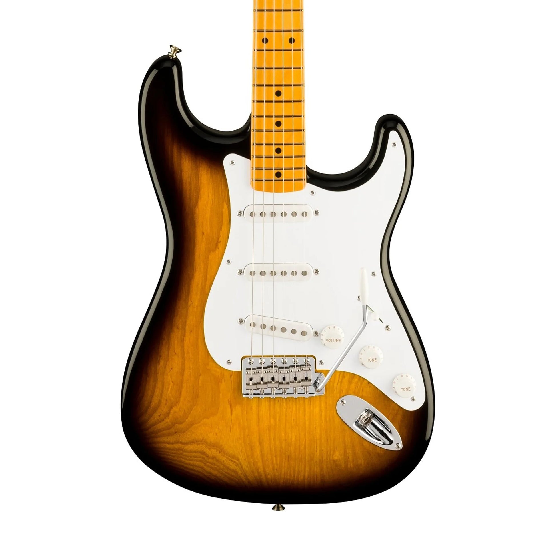 Đàn Guitar Điện Fender 70th Anniversary AVII 54 Stratocaster SSS, Maple Fingerboard, 2-Tone Sunburst - Việt Music