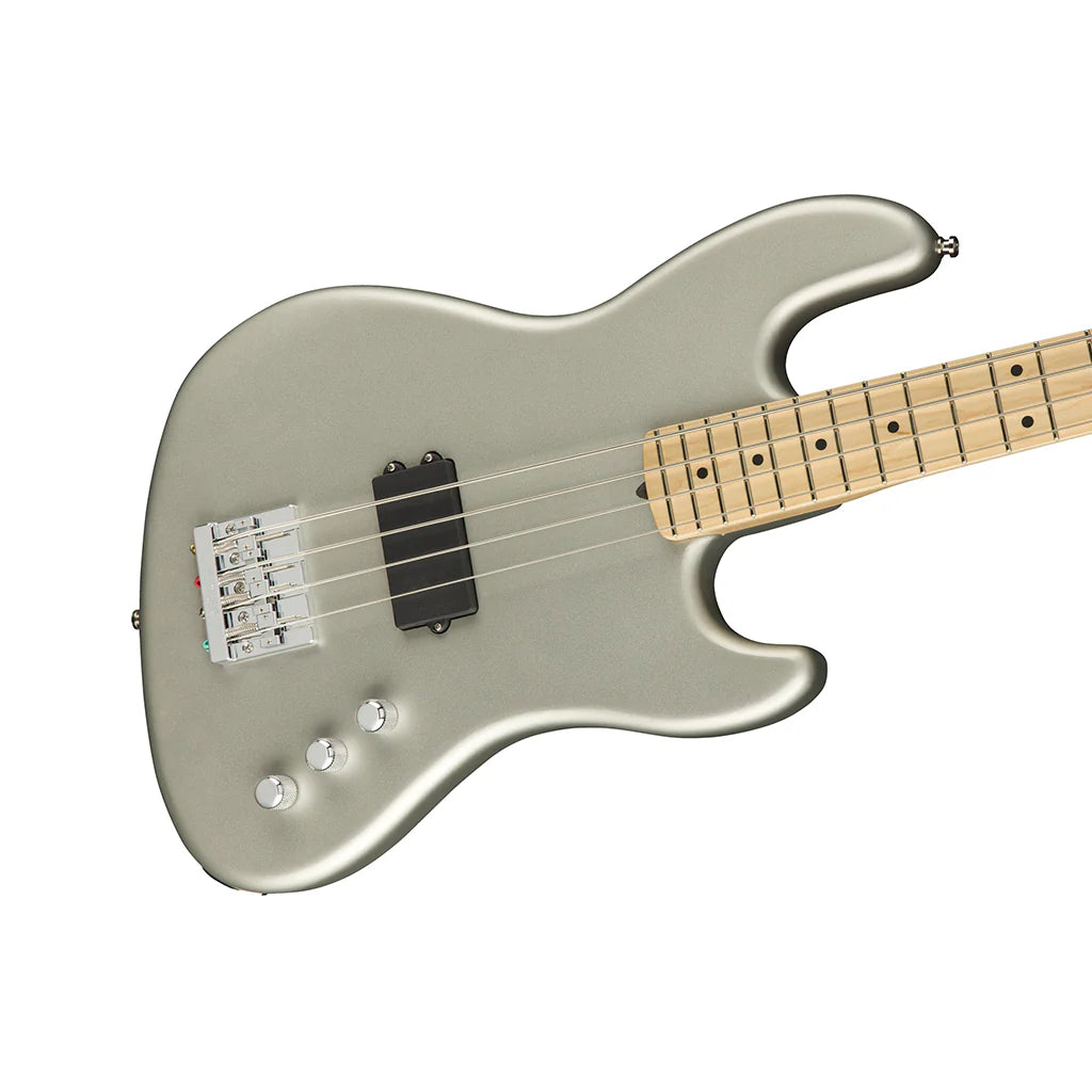 Đàn Guitar BassFender Flea Signature Active Jazz Bass H, Maple Fingerboard, Inca Silver - Việt Music