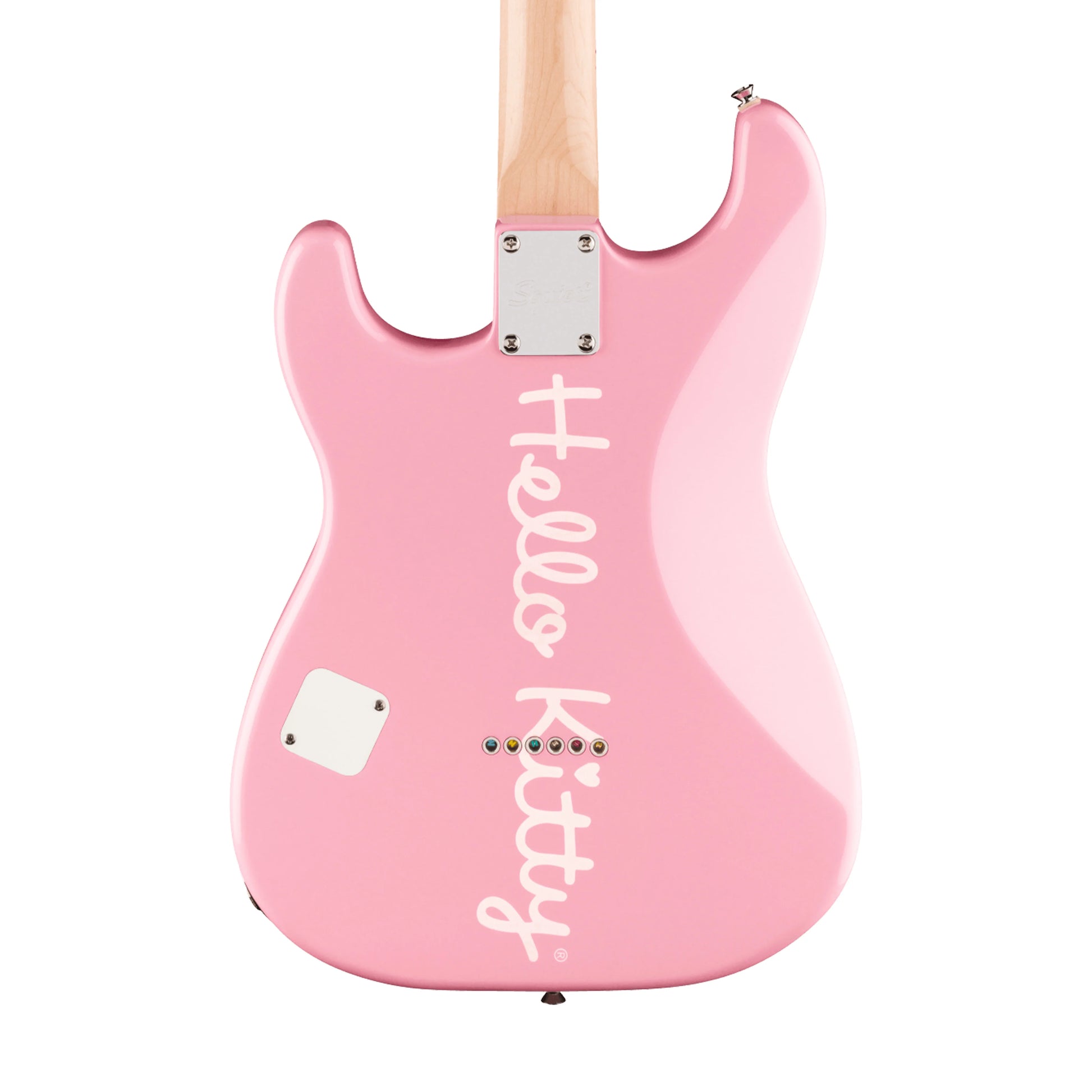 Đàn Guitar Điện Squier Limited Edition Hello Kitty Stratocaster H, Maple Fingerboard, Pink - Việt Music