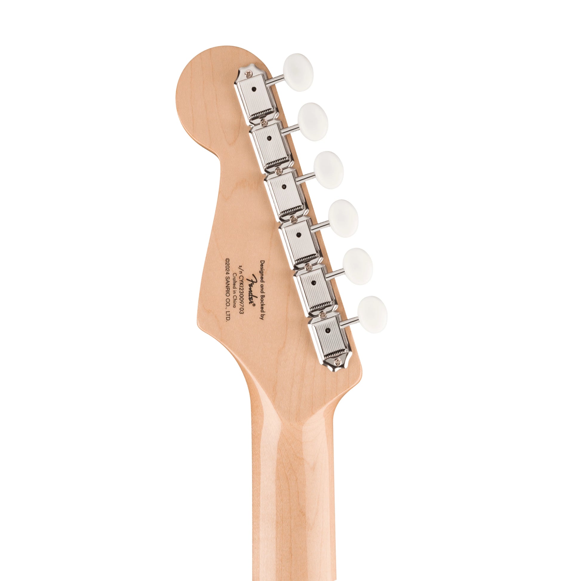Đàn Guitar Điện Squier Limited Edition Hello Kitty Stratocaster H, Maple Fingerboard, Pink - Việt Music