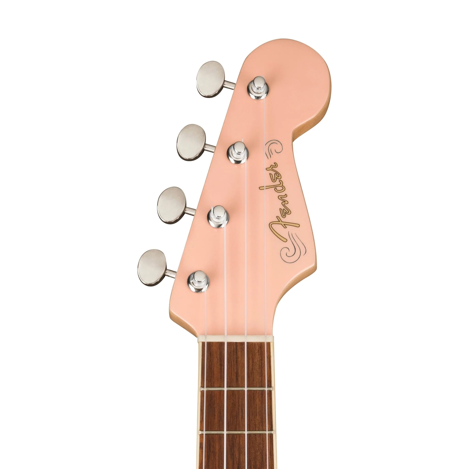 Đàn Ukulele Concert Fender Fullerton Jazzmaster, Shell Pink - Việt Music